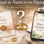 Invitatiile de nunta in era digitala: cum alegi varianta potrivita pentru un eveniment memorabil